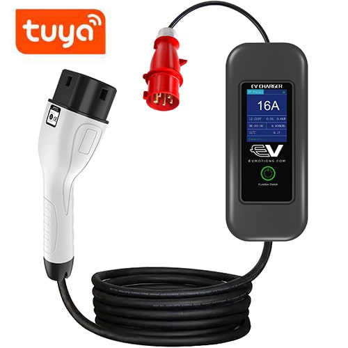 1-EVMOTIONS Delta Wi-Fi EVSE Type2 (3x16A) Elektroauto Ladekabel
