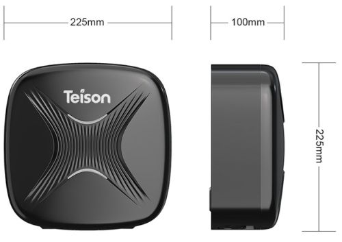 4-TEISON Smart Wallbox Type2 22kw Wi-Fi Elektroauto Ladekabel